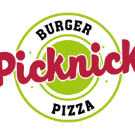 Picknick Burger Pizza logo.
